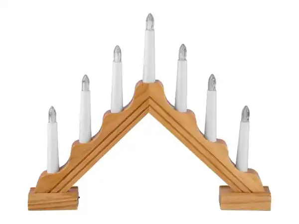 Bild 3 von LIVARNO home Fensterbogen 7 Flammen LED