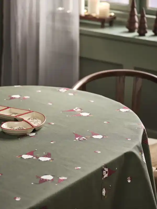 Bild 2 von Beschichtete Tischdecke ALUNIT 140 grün/rot