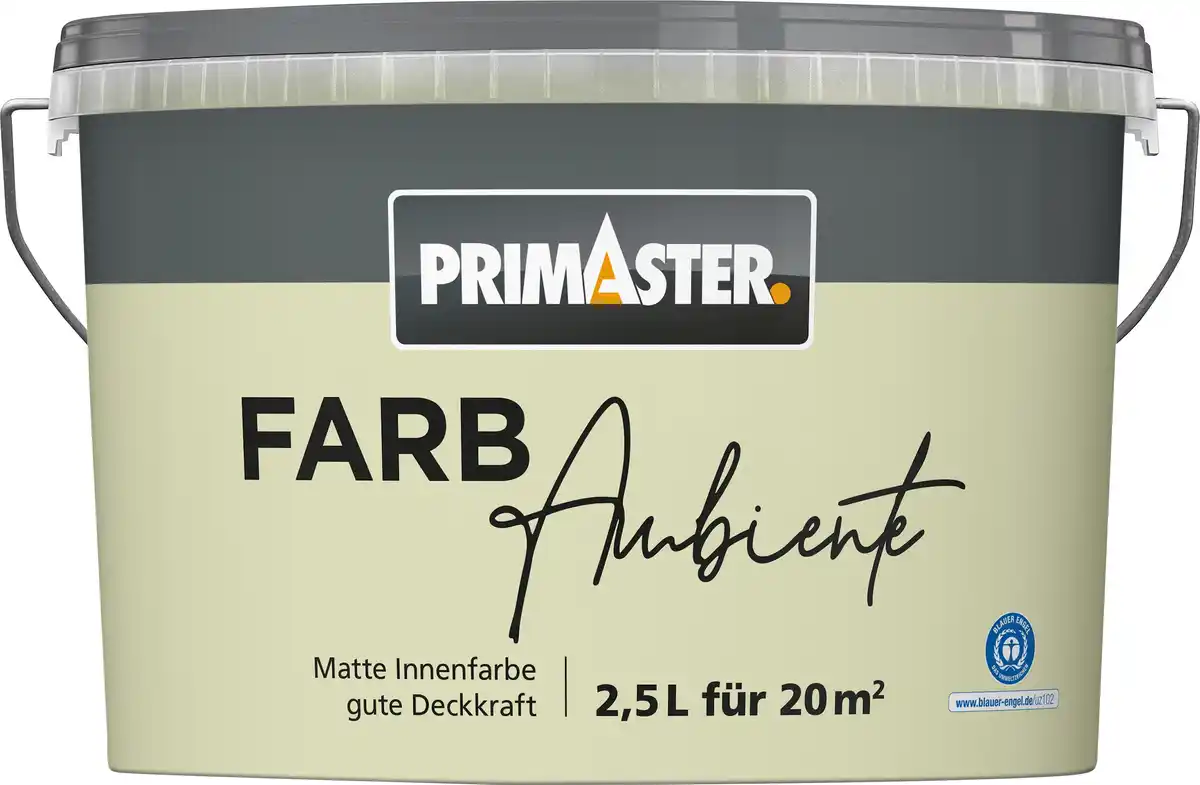 Bild 1 von Primaster Farbambiente Wandfarbe matt matcha 2,5 L