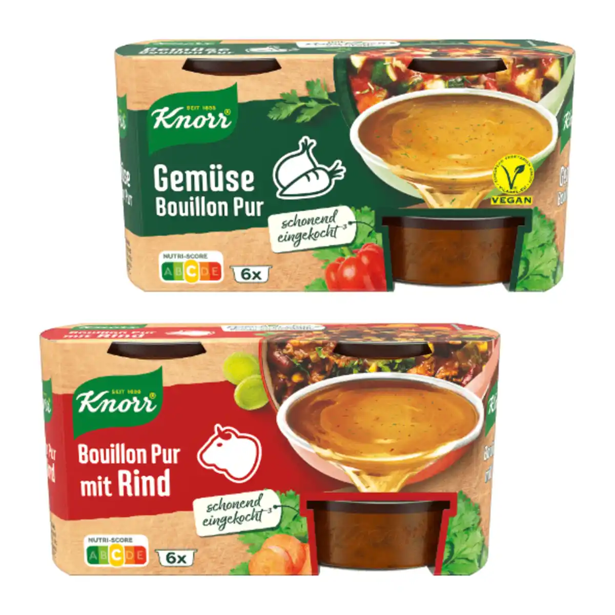 Bild 1 von KNORR Bouillon Pur 28g