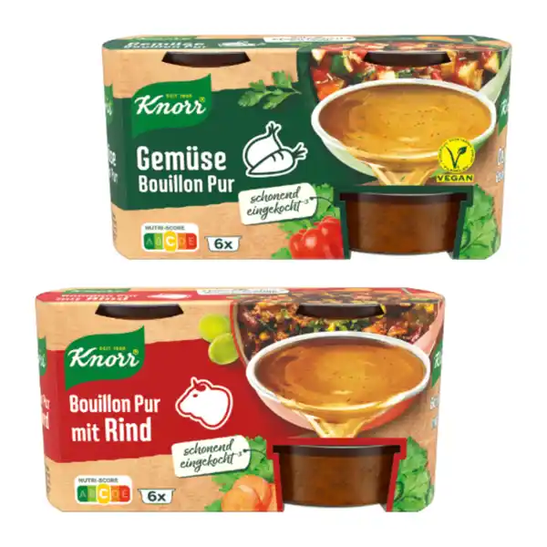 Bild 1 von KNORR Bouillon Pur 28g