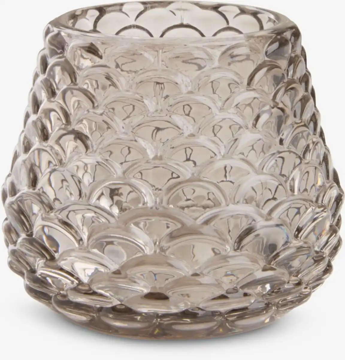 Bild 1 von Teelichthalter BIFROST Ø8xH7cm warmes grau