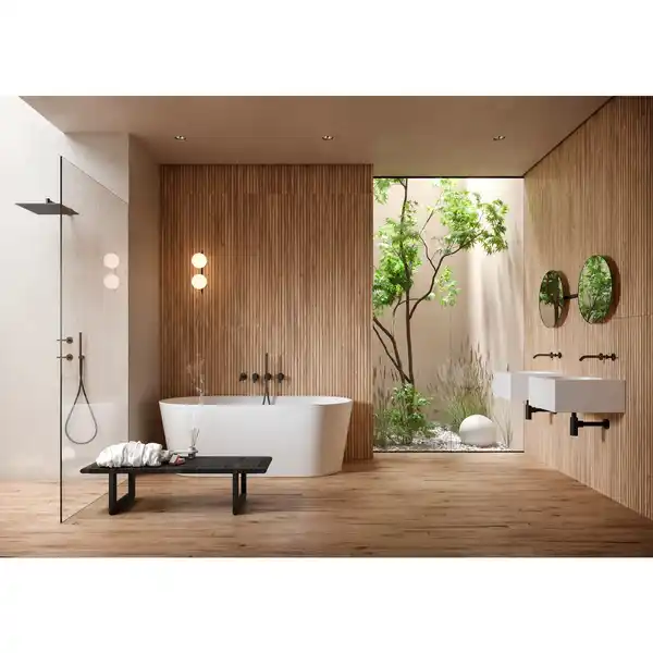 Bild 2 von Wandfliese »Almera Wood«, BxL: 39,8 x 119,8 cm, strukturiert