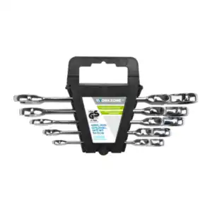 WORKZONE Gabel-Ringschlüsselsatz mit Ratsche