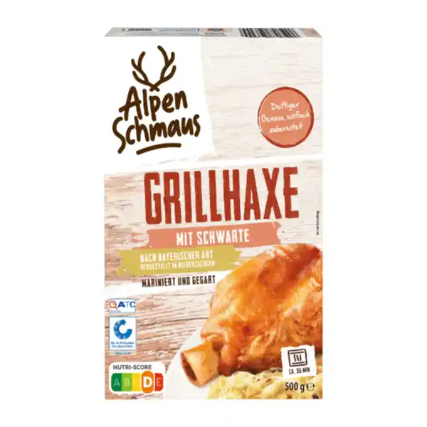 Bild 1 von ALPENSCHMAUS Grillhaxe 500g