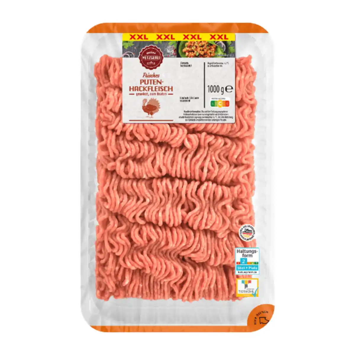 Bild 2 von MEINE METZGEREI Putenhackfleisch XXL 1kg