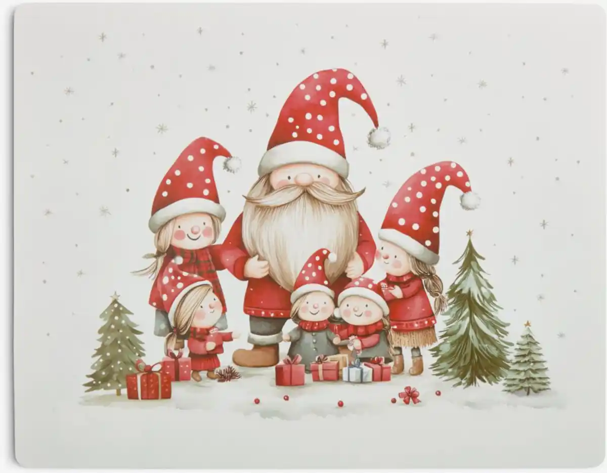 Bild 1 von Tischset STAUROLIT 33x42 weiß/ rot