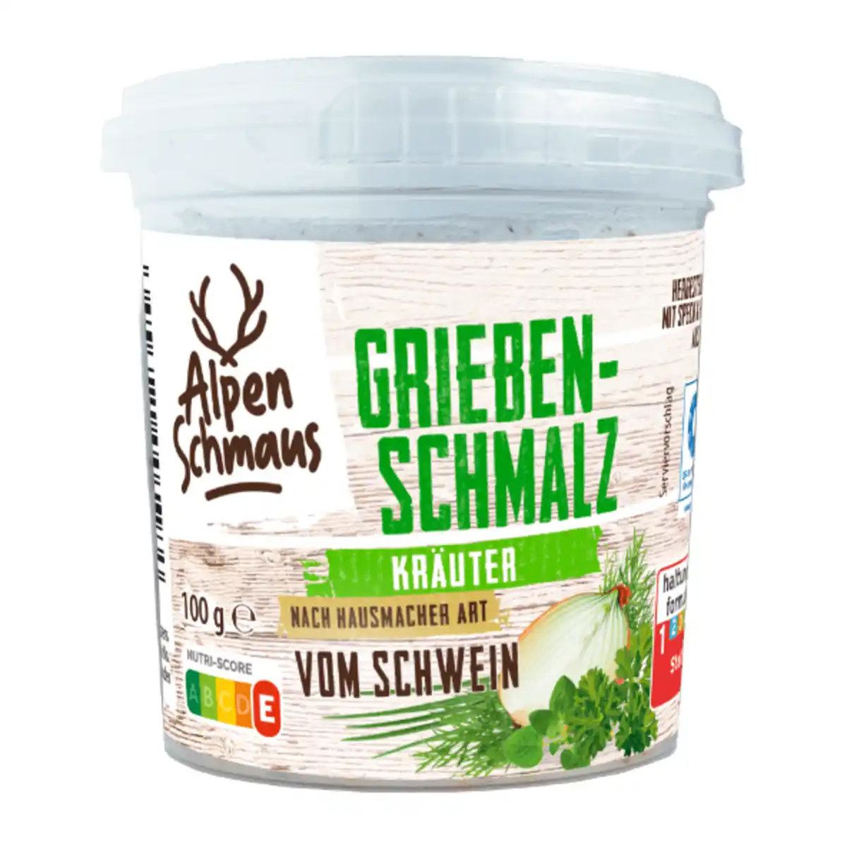 Bild 4 von ALPENSCHMAUS Griebenschmalz 100g