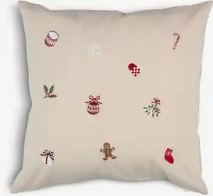 Zierkissenbezug NELLIKE 50x50 natur