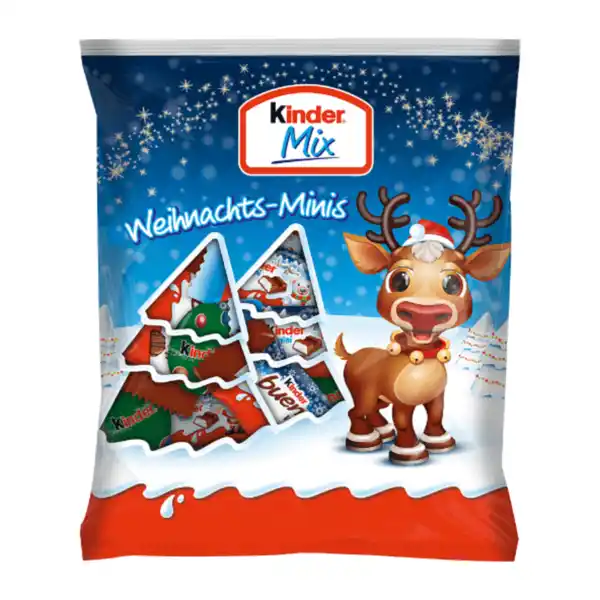 Bild 3 von FERRERO Kinder Weihnachts-Minis 153g