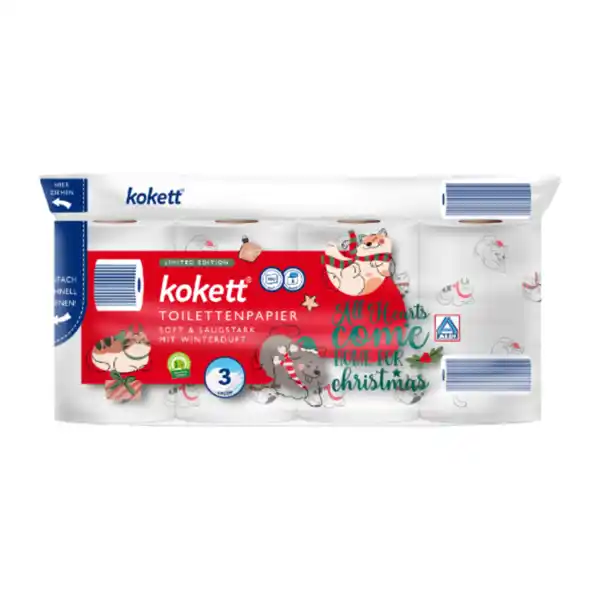 Bild 1 von KOKETT Toilettenpapier 180Blatt