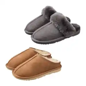 UP2FASHION Lammfell-Hausschuhe