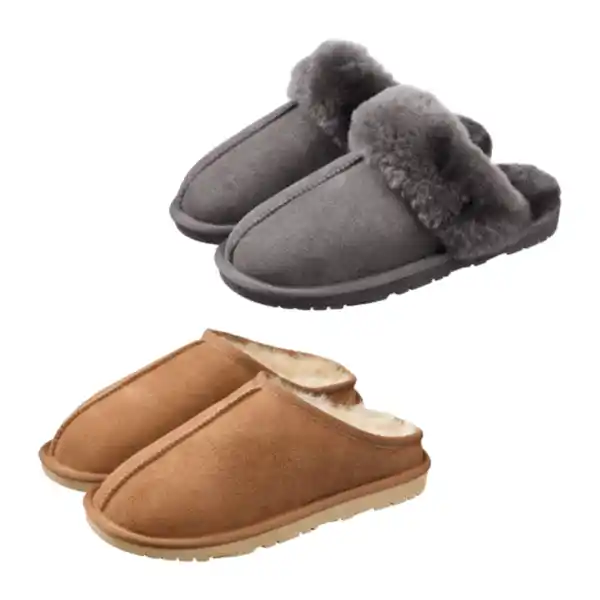 Bild 1 von UP2FASHION Lammfell-Hausschuhe