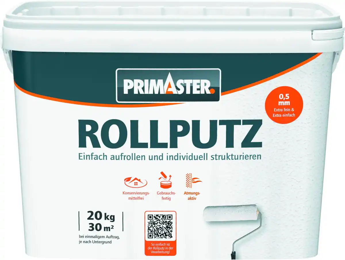 Bild 1 von Primaster Rollputz 20 kg weiß