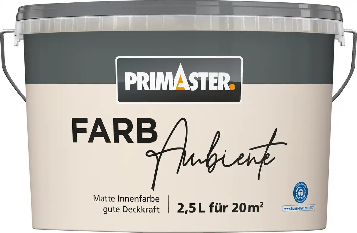 Bild 1 von Primaster Farbambiente Wandfarbe matt sand 2,5 L