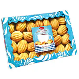 Feingebäck "Nüsschen" gefüllt mit einer Melange aus gezucker...