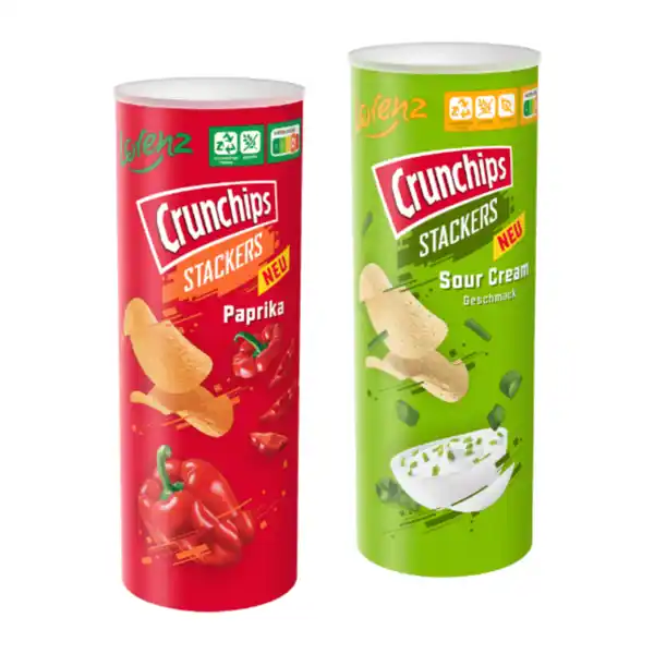 Bild 1 von LORENZ Crunchips Stackers 175g