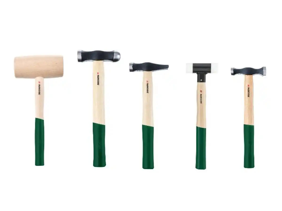 Bild 1 von PARKSIDE® Schlichthammer / Stifthammer / Polierhammer / Kunststoffhammer / Holzhammer