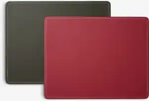 Tischset TIDSEL 33x42 rot/grün