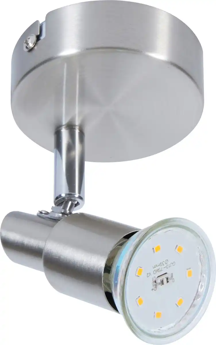 Bild 1 von LED Leuchte 1er Spot Lina nickel-chrom Ø 8 x 11 cm warmweiß