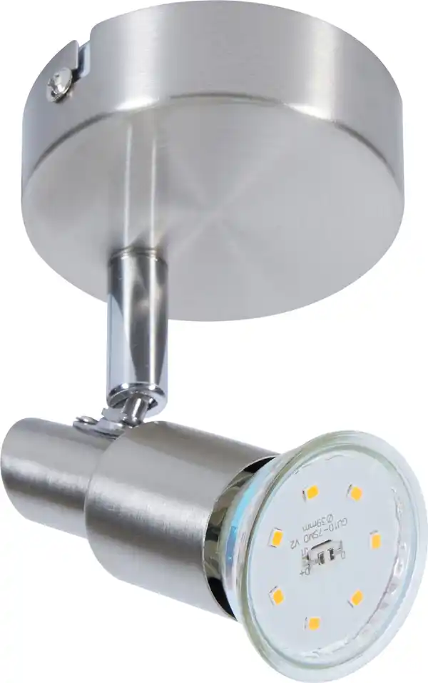 Bild 1 von LED Leuchte 1er Spot Lina nickel-chrom Ø 8 x 11 cm warmweiß