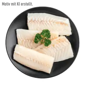 GOLDEN SEAFOOD Kabeljau-Filetportionen XXL 500g