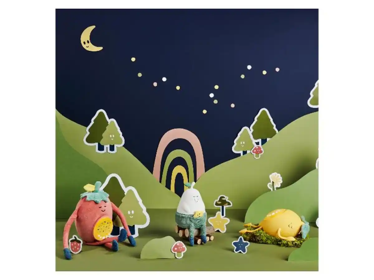 Bild 2 von Badabulle Plüsch-Nachtlicht »Barnabé«, mit Licht- und Musikfunktion