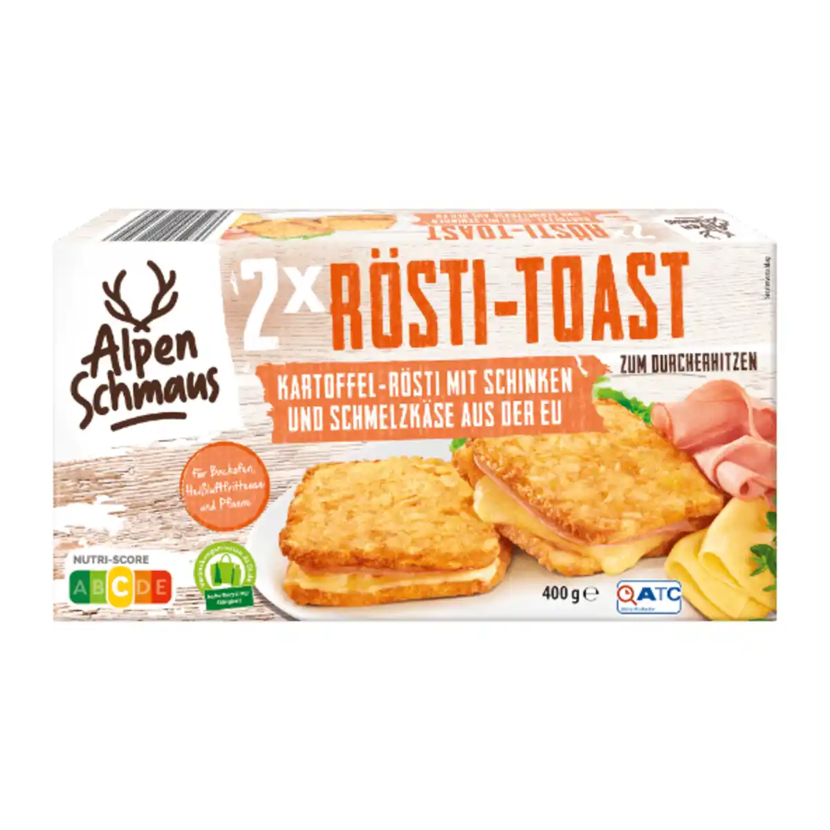 Bild 4 von ALPENSCHMAUS Rösti-Toast 400g