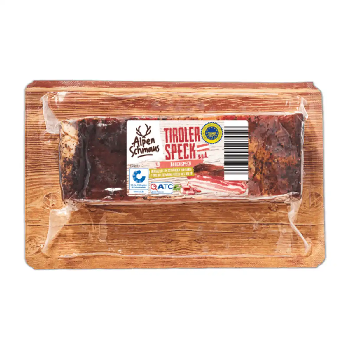 Bild 2 von ALPENSCHMAUS Tiroler Speck g. g. A. 350g