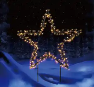 TrendLine LED Stecker Stern 109 cm warmweiß