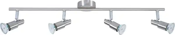 Bild 1 von LED Leuchten 4er Spot Lina nickel-chrom 68 x 12 cm warmweiß