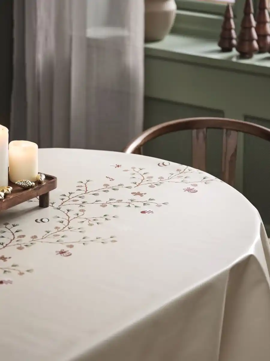 Bild 2 von Wachstuch BJERGKRYSTAL 140 natur