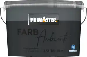 Primaster Farbambiente Wandfarbe matt anthrazit 2,5L