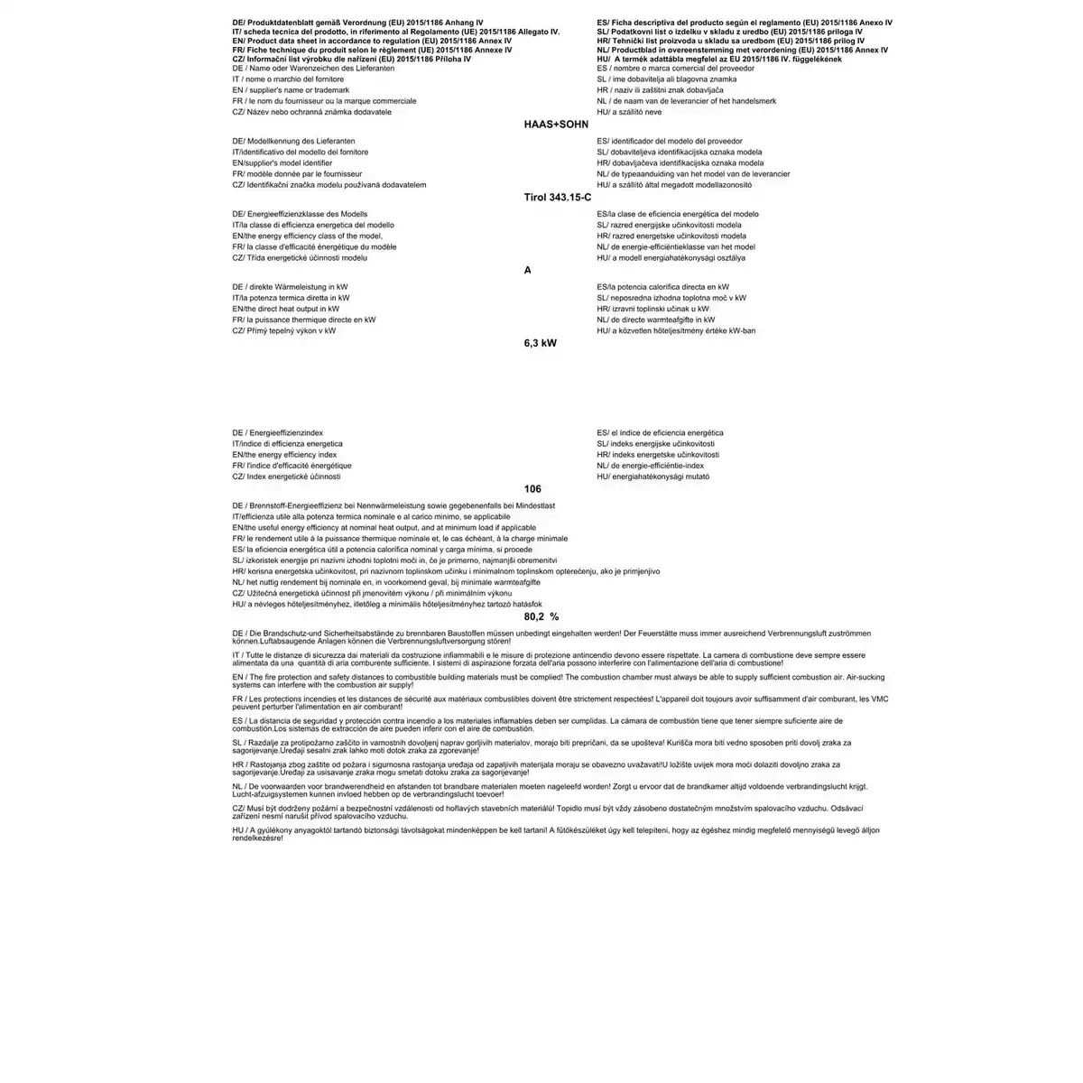 Bild 2 von HAAS & SOHN Kaminofen »Tirol«, grün/weiss, Keramik, 6 kW, Zeit- und Dauerbrand geeignet