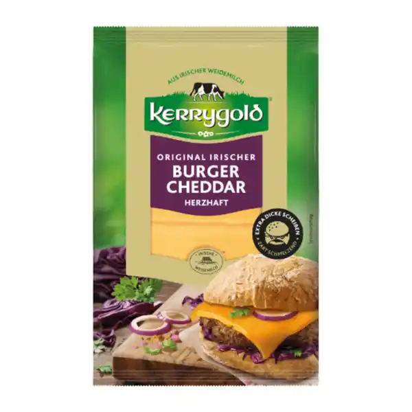 Bild 2 von KERRYGOLD Irischer Burger-Cheddar 130g