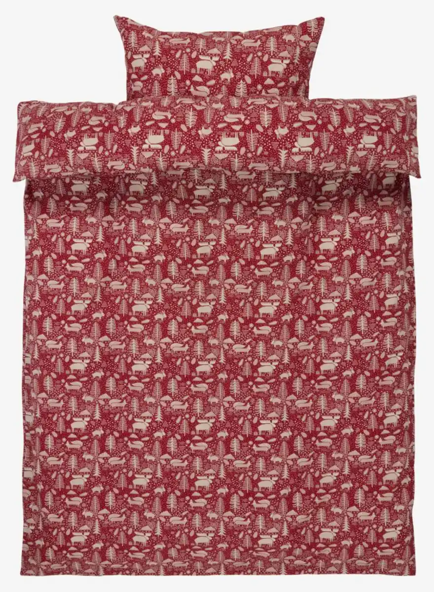 Bild 1 von Bettwäsche CHRISTINA 135x200 rot