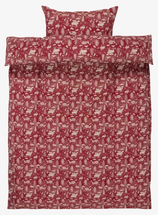 Bild 1 von Bettwäsche CHRISTINA 135x200 rot