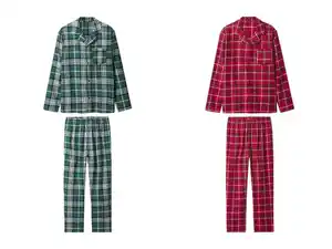 esmara Men Herren Flanell-Pyjama