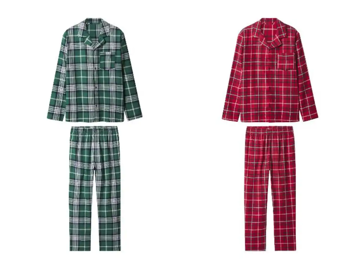 Bild 1 von esmara Men Herren Flanell-Pyjama
