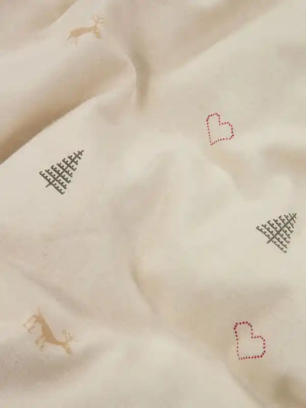 Bild 4 von Flanell-Bettwäsche KRISTIN 135x200 natur