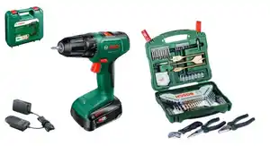 Bosch Akku-Bohrschrauber EasyDrill 18V-38 2,0 Ah mit Akku & Ladegerät
