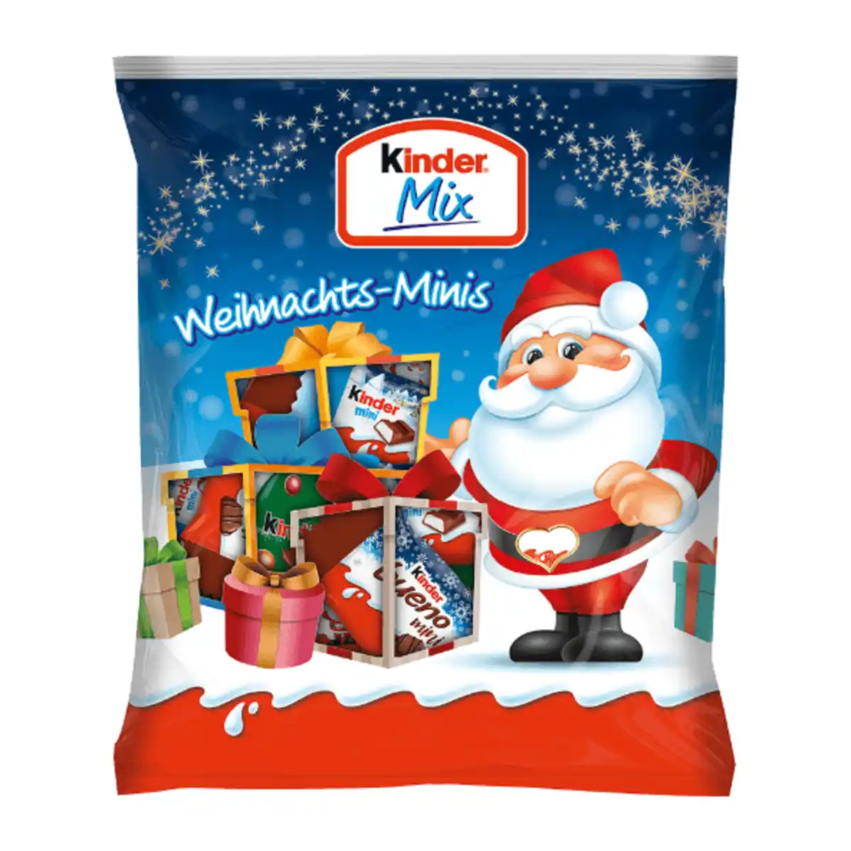 Bild 2 von FERRERO Kinder Weihnachts-Minis 153g