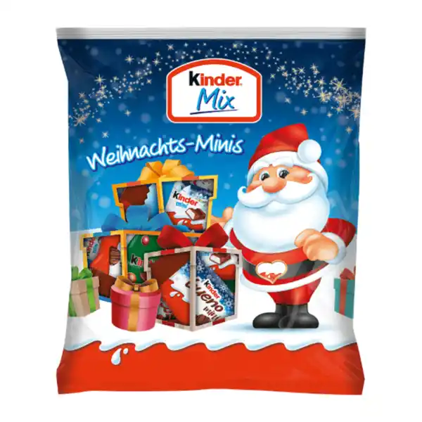 Bild 2 von FERRERO Kinder Weihnachts-Minis 153g