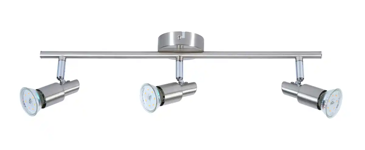 Bild 1 von LED Leuchten 3er Spot Lina nickel-chrom 47 x 12 cm warmweiß