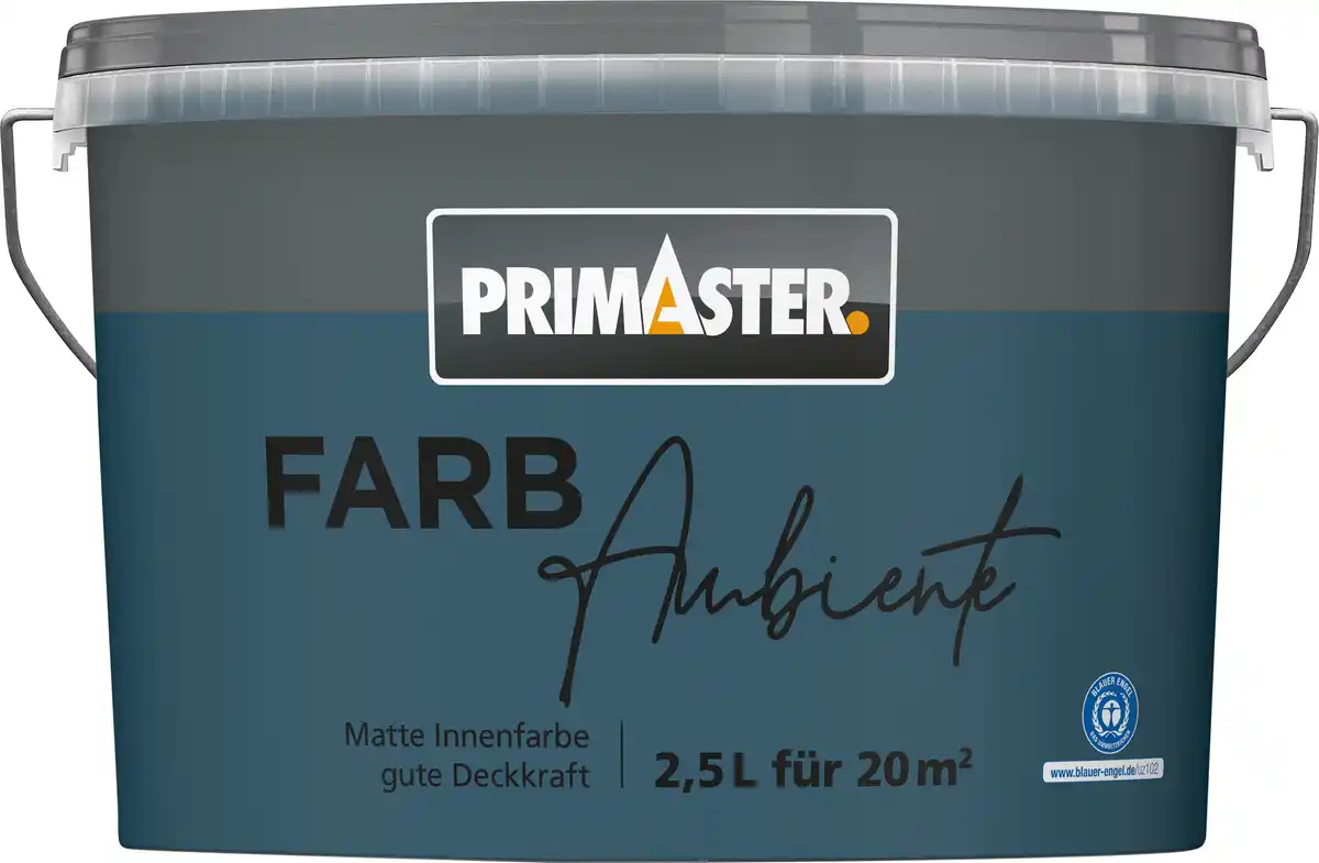 Bild 1 von Primaster Farbambiente Wandfarbe matt pazifik 2,5 L