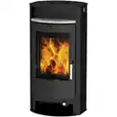 Bild 1 von FIREPLACE Kaminofen »Porto«, grau, Stahl, 6 kW, Dauerbrand geeignet