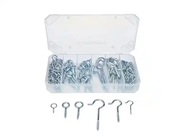 Bild 2 von PARKSIDE® Haken-und-Ösen- / Schrumpfschlauch- / Blindnieten- / Dichtungsring- / Schlauchklemmen- / Flügelkopf-Schlauchklemmen-Sort