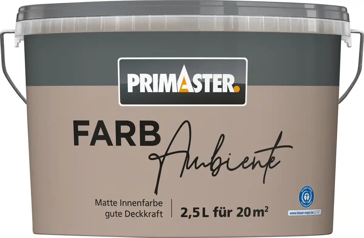 Bild 1 von Primaster Farbambiente Wandfarbe matt naturbraun 2,5 L