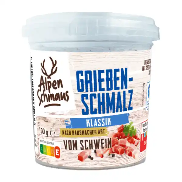 Bild 3 von ALPENSCHMAUS Griebenschmalz 100g