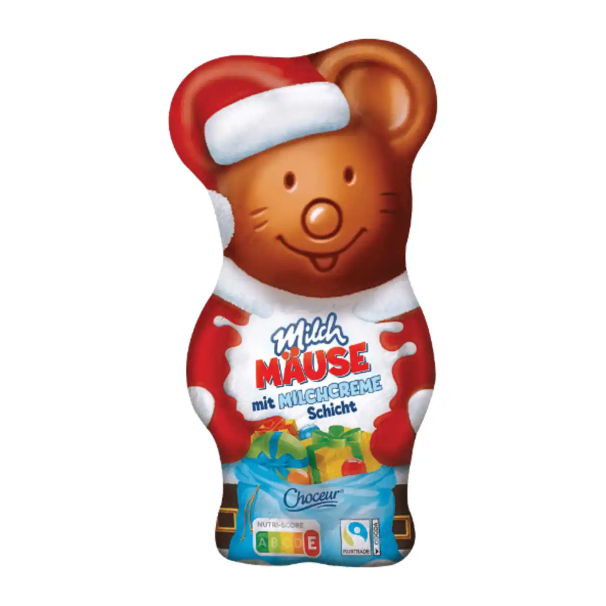 Bild 1 von CHOCEUR Milch Mäuse Weihnachtsmaus 95g